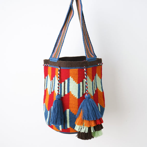 Wayuu Bag　ボルドー　ワイン